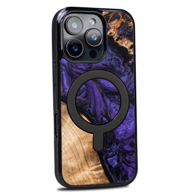 Picture 2 for: Bewood Resin Case for Apple iPhone 16 Pro  Violet with MagSafe