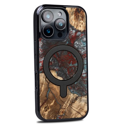 Obrazek 2 dla: Etui Bewood Unique do iPhone 16 Pro  Planets  Pluton z MagSafe