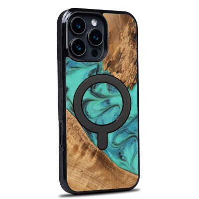 Obrazek 2 dla: Etui Bewood Unique do iPhone 16 Pro Max  Turquoise z MagSafe