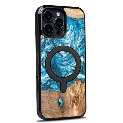 Obrazek 2 dla: Etui Bewood Unique do iPhone 16 Pro Max  Planets  Uran z MagSafe