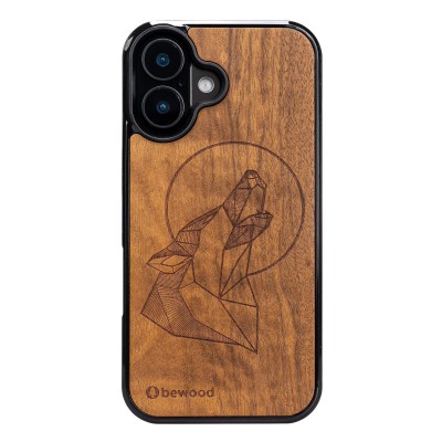 Obrazek dla: Drewniane Etui Bewood do iPhone 16 WILK IMBUIA