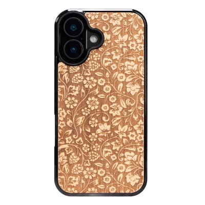 Obrazek dla: Drewniane Etui Bewood do iPhone 16 KWIATY POLNE ANIEGRE