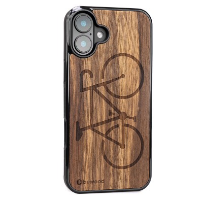 Picture 2 for: Apple iPhone 16 Plus Bike Frake Bewood Wood Case