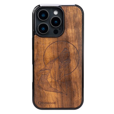 Obrazek dla: Drewniane Etui Bewood do iPhone 16 Pro WILK IMBUIA