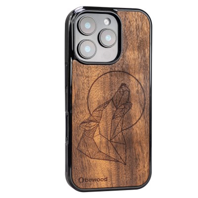 Obrazek 2 dla: Drewniane Etui Bewood do iPhone 16 Pro WILK IMBUIA