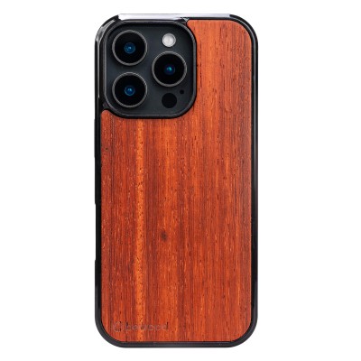 Obrazek dla: Drewniane Etui Bewood do iPhone 16 Pro PADOUK