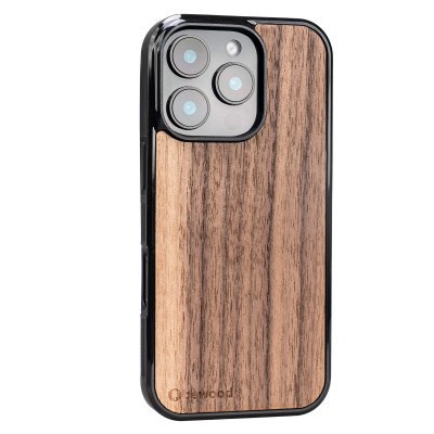 Obrazek 2 dla: Drewniane Etui Bewood do iPhone 16 Pro ORZECH AMERYKAŃSKI