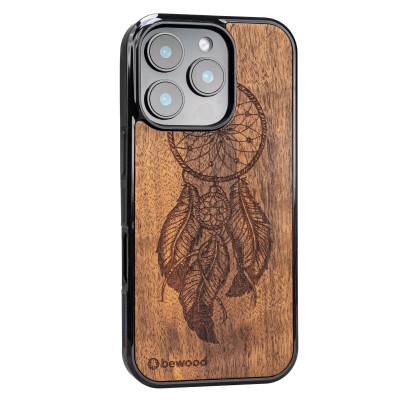 Picture 2 for: Apple iPhone 16 Pro Dreamcatcher Imbuia Bewood Wood Case