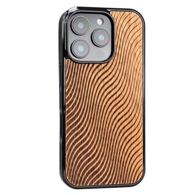 Obrazek 2 dla: Drewniane Etui Bewood do iPhone 16 Pro FALE MERBAU