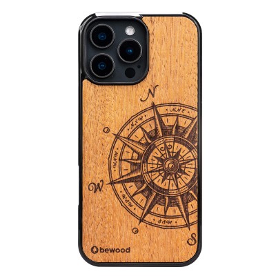 Obrazek dla: Drewniane Etui Bewood do iPhone 16 Pro Max TRAVELER MERBAU