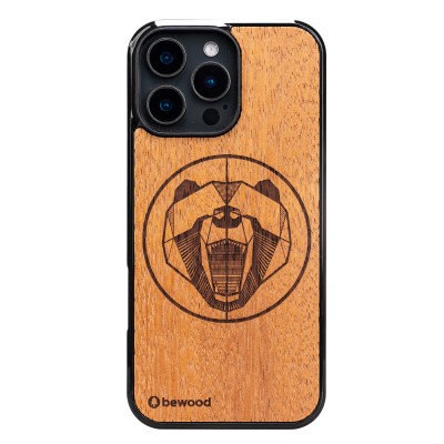 Picture for: Apple iPhone 16 Pro Max Bear Merbau Bewood Wood Case