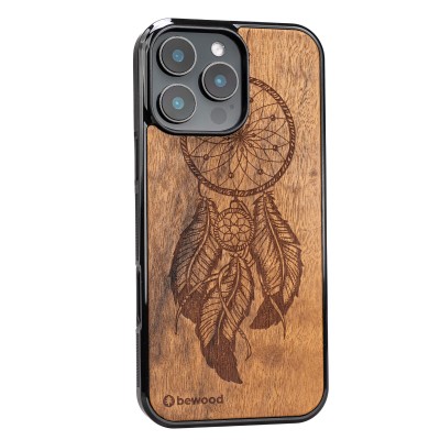 Picture 2 for: Apple iPhone 16 Pro Max Dreamcatcher Imbuia Bewood Wood Case