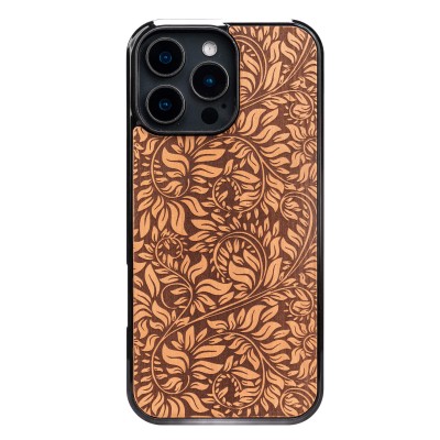 Obrazek dla: Drewniane Etui Bewood do iPhone 16 Pro Max LIŚCIE JABŁOŃ