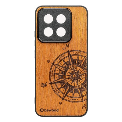 Obrazek dla: Drewniane Etui Bewood do Xiaomi 14T Pro TRAVELER MERBAU