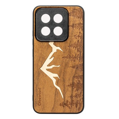 Obrazek dla: Drewniane Etui Bewood do Xiaomi 14T Pro GÓRY IMBUIA