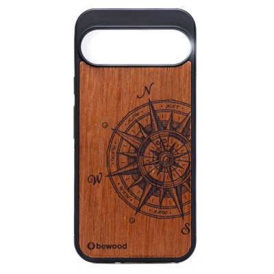 Obrazek dla: Drewniane Etui Bewood do Google Pixel 9/9 Pro TRAVELER MERBAU