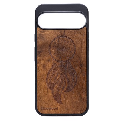 Obrazek dla: Drewniane Etui Bewood do Google Pixel 9/9 Pro ŁAPACZ SNÓW IMBUIA
