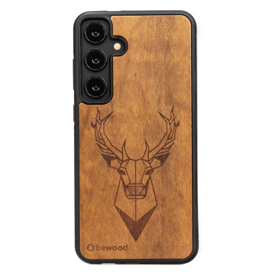 Obrazek dla: Drewniane Etui Bewood do Samsung Galaxy S24 FE 5G JELEŃ IMBUIA
