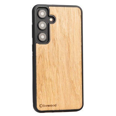 Obrazek 2 dla: Drewniane Etui Bewood do Samsung Galaxy S24 FE 5G DĄB