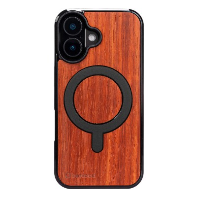 Obrazek dla: Drewniane Etui Bewood do iPhone 16 PADOUK z MagSafe
