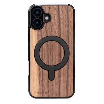 Picture for: Apple iPhone 16 Plus American Walnut Bewood Wood Case with MagSafe