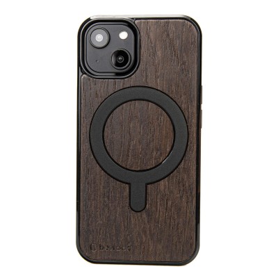 Obrazek dla: Drewniane Etui Bewood do iPhone 15 DĄB WĘDZONY z MagSafe