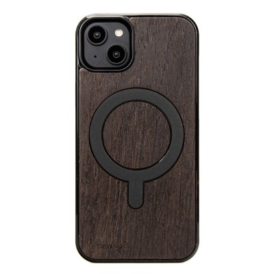 Obrazek dla: Drewniane Etui Bewood do iPhone 15 Plus DĄB WĘDZONY z MagSafe