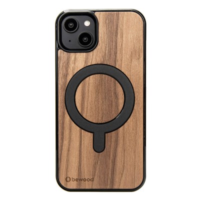Picture for: Apple iPhone 15 Plus American Walnut Bewood Wood Case with MagSafe