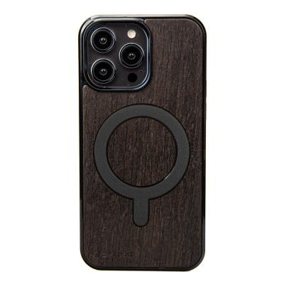 Obrazek dla: Drewniane Etui Bewood do iPhone 15 Pro Max DĄB WĘDZONY z MagSafe