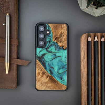 Obrazek 2 dla: Etui Bewood Unique do Samsung Galaxy S25  Turquoise