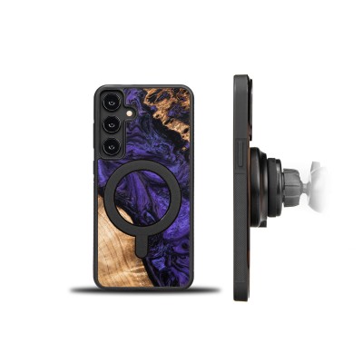 Obrazek 2 dla: Etui Bewood Unique do Samsung Galaxy S25 Plus Violet z MagSafe