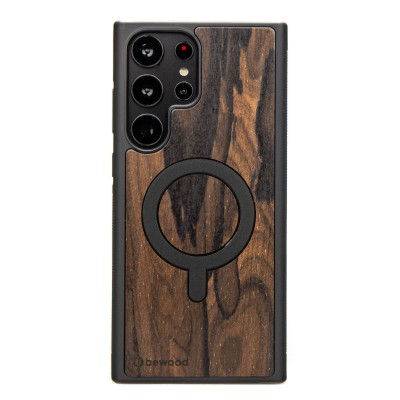 Obrazek dla: Drewniane Etui Bewood do Samsung Galaxy S25 Ultra ZIRICOTE z MagSafe