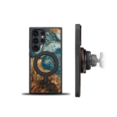 Picture 2 for: Bewood Resin Case for Samsung Galaxy S25 Ultra  Planets  Earth with MagSafe