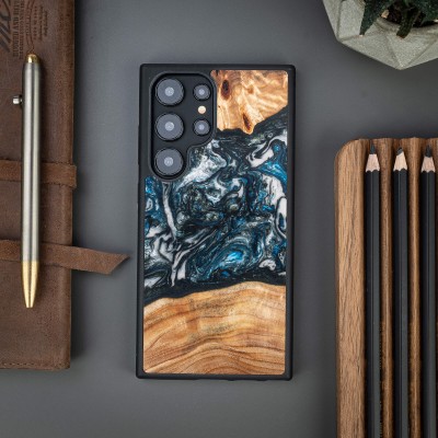 Obrazek 2 dla: Etui Bewood Unique do Samsung Galaxy S25 Ultra  Planets  Ziemia