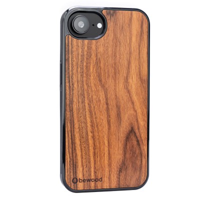 Obrazek 2 dla: Drewniane Etui Bewood do iPhone 17e / 16e PALISANDER SANTOS