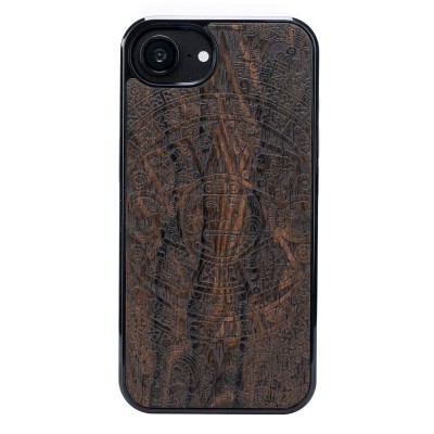 Picture for: Apple iPhone 17e / 16e Aztec Calendar Ziricote Bewood Wood Case