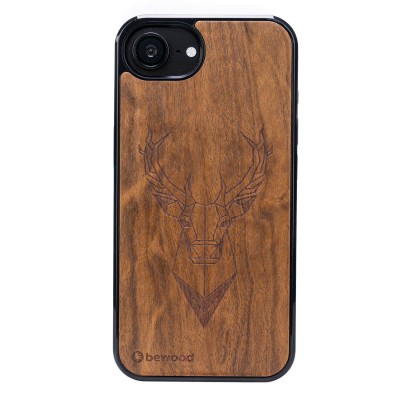 Picture for: Apple iPhone 17e / 16e Deer Imbuia Bewood Wood Case