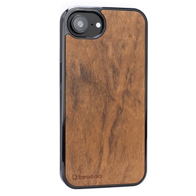 Obrazek 2 dla: Drewniane Etui Bewood do iPhone 17e / 16e IMBUIA