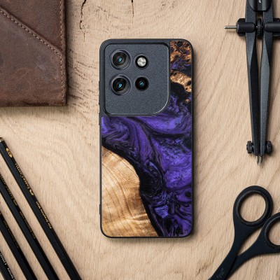 Obrazek 2 dla: Etui Bewood Unique do Motorola Edge 50 Neo / 60 Neo Violet