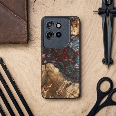 Obrazek 2 dla: Etui Bewood Unique do Motorola Edge 50 Neo / 60 Neo  Planets  Pluton