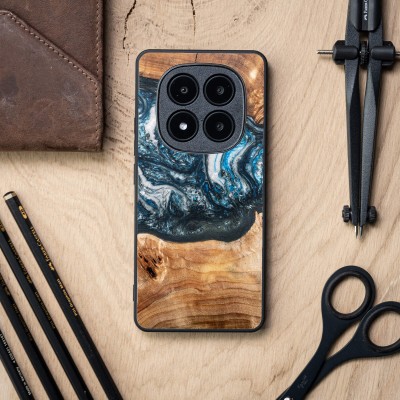 Picture 2 for: Bewood Resin Case for Xiaomi Redmi Note 14 Pro 5G  Planets  Earth