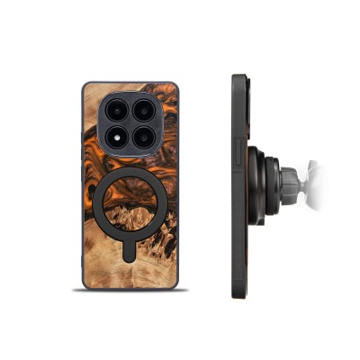 Picture 2 for: Bewood Resin Case for Xiaomi Redmi Note 14 Pro Plus 5G  Orange with MagSafe