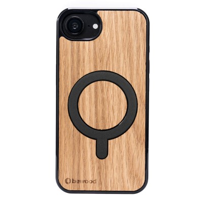 Obrazek dla: Drewniane Etui Bewood do iPhone 17e / 16e DĄB z MagSafe