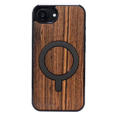 Picture for: Apple iPhone 17e / 16e Bocote Bewood Wood Case with MagSafe