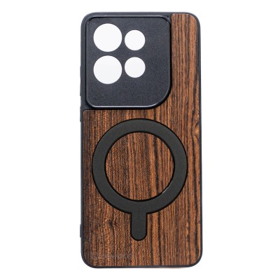 Obrazek dla: Drewniane Etui Bewood do Motorola Edge 50 Neo / 60 Neo BOCOTE z MagSafe