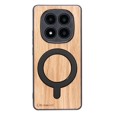 Obrazek dla: Drewniane Etui Bewood do Xiaomi Redmi Note 14 Pro Plus 5G DĄB z MagSafe