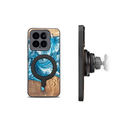Obrazek 2 dla: Etui Bewood Unique do Xiaomi 15 Planets Uran z MagSafe
