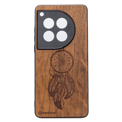 Obrazek dla: Drewniane Etui Bewood do OnePlus 12 ŁAPACZ SNÓW IMBUIA