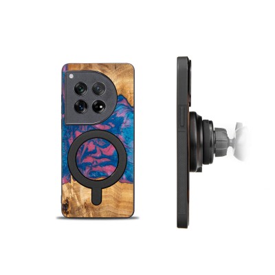 Picture 2 for: Bewood Resin Case for OnePlus 12  Neons  Vegas with MagSafe
