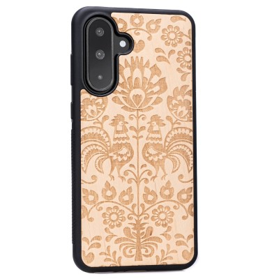 Obrazek 2 dla: Drewniane Etui Bewood do Samsung Galaxy A36 5G POLSKI FOLK ANIEGRE
